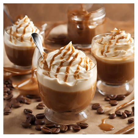 Aroma Mousse al Caramello e Caffè